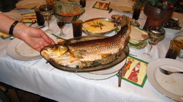 Carps are usually chosen by many housewives