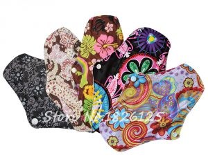 germs might be left inside the cloth pads and attack vaginal